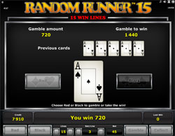 Random Runner 15 Gamble spel